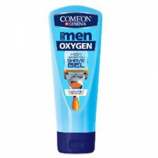 ژل اصلاح مردانه مدل اکسیژن کامان -  Comeon Shave Gel Oxygen For Men 200ml - کد1831